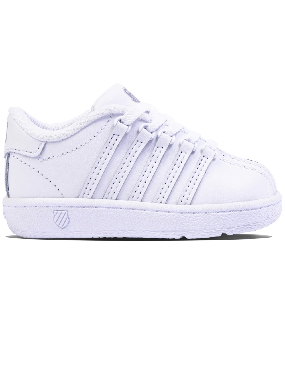 K-Swiss White Classic VN Infant Sizes 2M Low Sneakers Shoes Brand New In Box